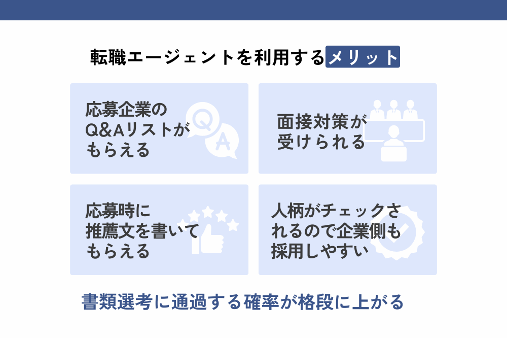 経理未経験者が転職エージェントを利用するメリット