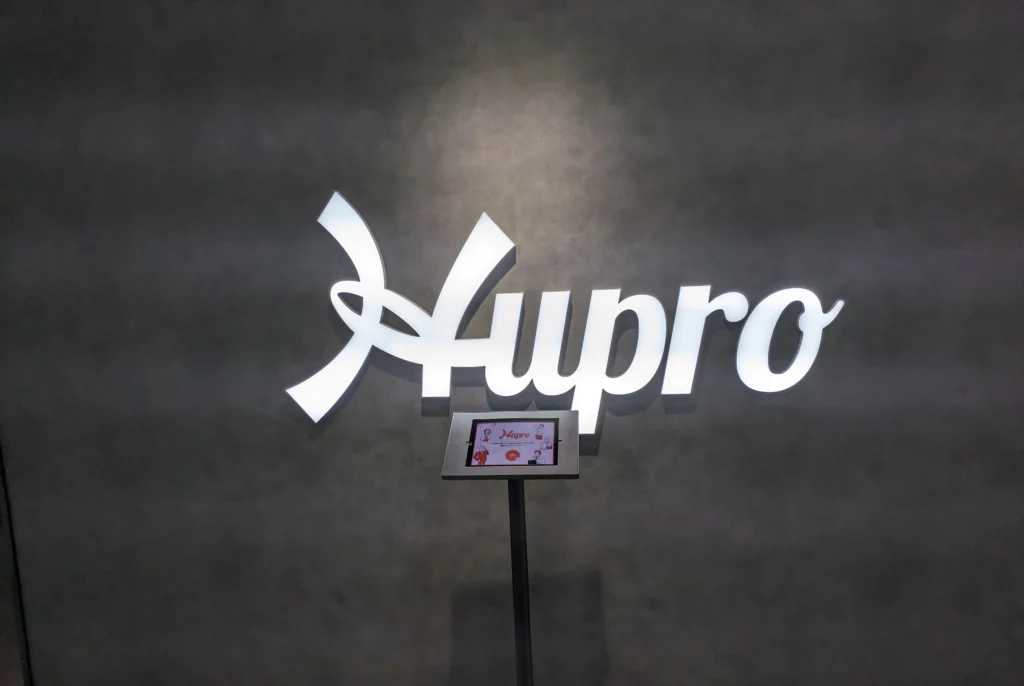 ヒュープロ（Hupro）ロゴ写真
