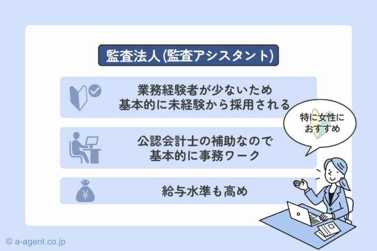 簿記2級×実務経験なしで就職できる職場「監査法人」