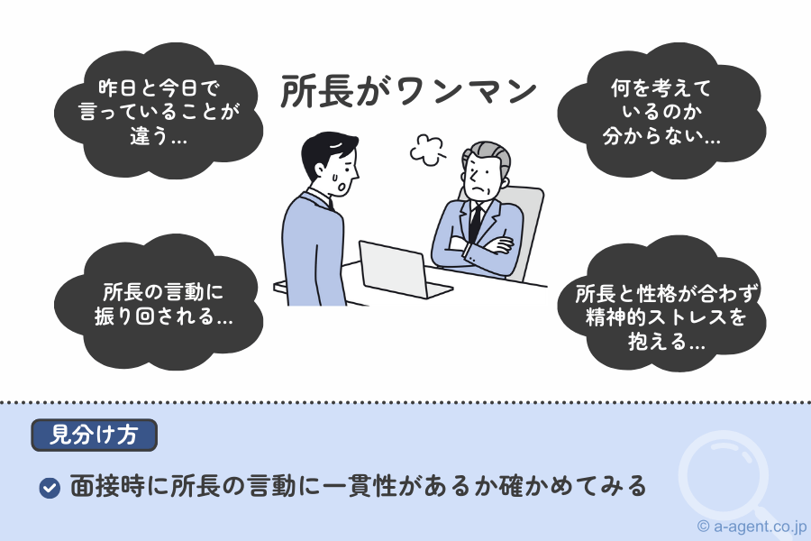 所長がワンマンな会計事務所